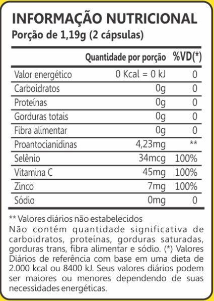 Cranberry Extrato + Vitamina C e Zinco Drogaria Pacheco 60 Comprimidos - Drogarias  Pacheco