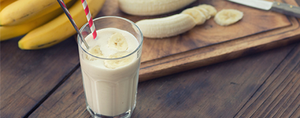 Foto da receita Shake de Banana com Colágeno