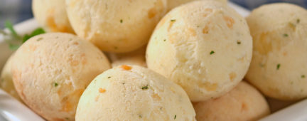 Foto da receita Pão de queijo de ricota e chia