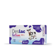 Foto do produto Deslac Lactase – 8 Comprimidos mastigáveis